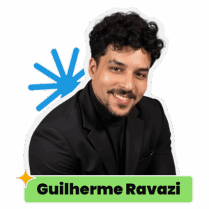 Imagem de Guilherme Ravazi, feita por Inteligência Artificial para o site da Agência Floki