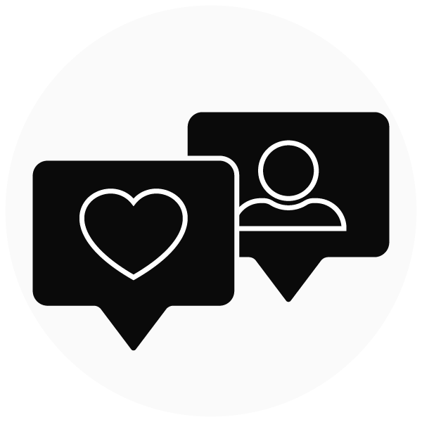 Ícone do serviço de Social Media