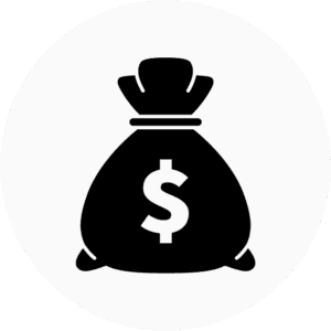 Saco de Dinheiro Pagando Caro Em mídia Paga